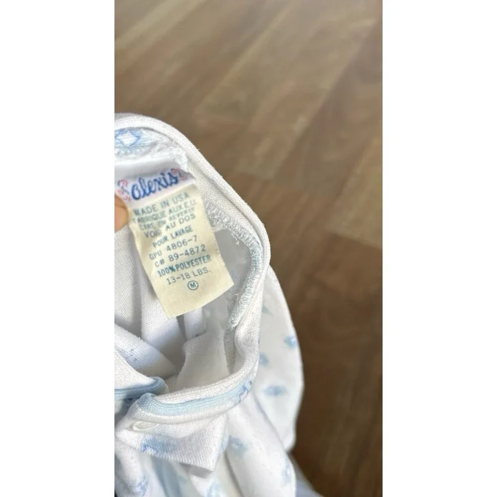 Vintage baby terry snap up Carters and more footie sleeper lot